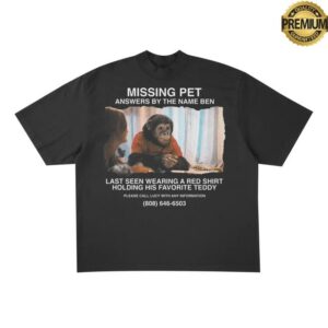Prestige Merch Supply Store Primate Missing Poster