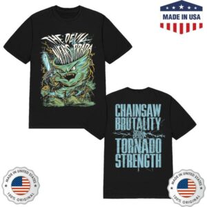 Tdwpband Merch Store Shop Chainsaw Brutality Tornado T-Shirt