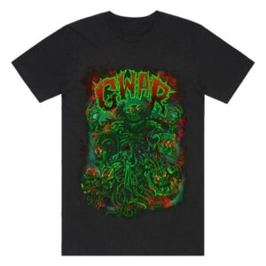 Artist First Merch Store Gwar Green Monster T-Shirt Black