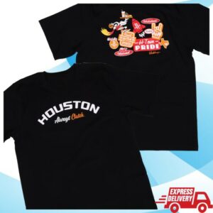 Whataburger Store Merch Houston Rockets X Whataburger Sticker Tee