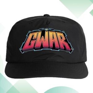 Artist First Merch Store Gwar Block Logo Hat Black