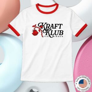 Kraftklub Shop Merch Store Für Immer Ringer T-Shirt