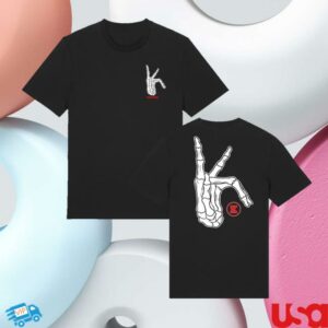 Kraftklub Shop Merch Store Skelett T-Shirt