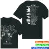 Acdc Store Merch Ac/Dc Back In Black 2024 Tour T-Shirt