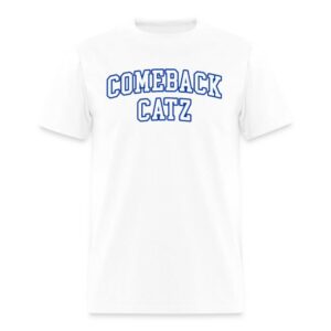 Thefieldof68 Store Shop Comeback Catz Men’s T-Shirt