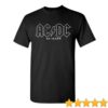 kenny Acdc Merch Store 50 Years Of Acdc Logos T Shirt