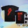 Acdc Merch Store 50 Years Of Acdc Logos T-Shirt