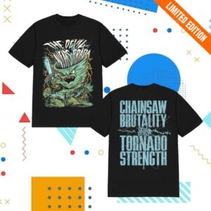 The Devil Wears Prada Merch Store Chainsaw Brutality Tee