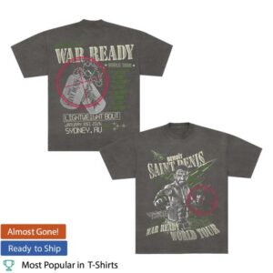 Full Violence Merch Store War Ready Tour Tee