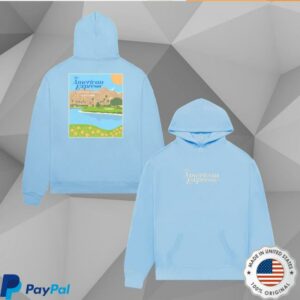 Malbon Merch Store The American Express Fesque Poster Hoodie