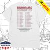 kenny Bruno Mars Store Merch Bruno Mars The Romantic Tour 2026 Merch T Shirt U