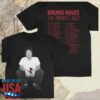 Bruno Mars Store Merch The Romantic Art Tee White