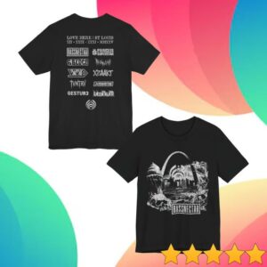 Bassnectar Merch Store Love Here St. Louis Pops Metal T-Shirt