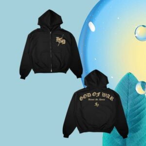 Full Violence Merch Store Shop God Of War Zip-Up Hoodie