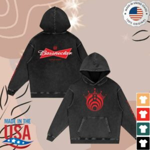Bassnectar Merch Store Love Here St. Louis Bassweiser Vintage Washed Hoodie