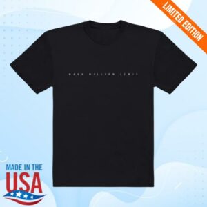 Official Merchandise Merch Store Mark William Lewis Logo Tee Black