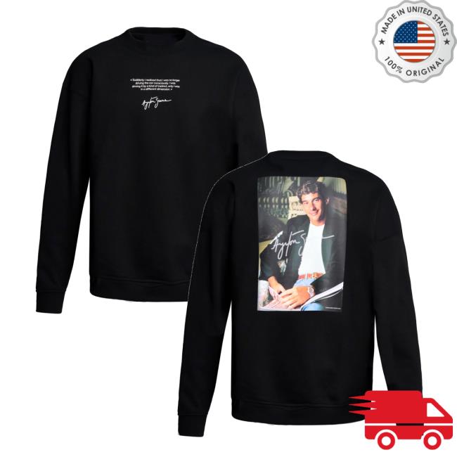 Senna Shop Merch Store Tag Heuer X Senna Oversize Crewneck Sweatshirt - Newest Fashion Trends