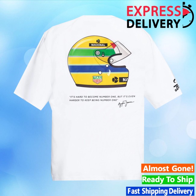 Senna Shop Store Merch Tag Heuer X Senna Oversize Badge Tee