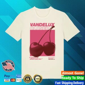 Vandelux Music Store Merch Cherry Shirt