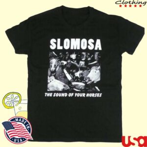 Slomosa Merch Store Horse Mask Mosh Pit Tee