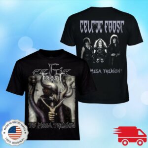 Redzoneshop Store Merch Celtic Frost To Mega Therion T-Shirt