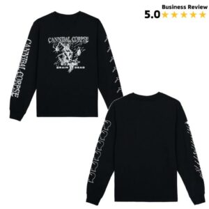 Wearebraindead Merch Store Shop Brain Dead X Cannibal Corpse Mutilation Long Sleeve