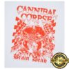 kenny cannibal corpse store merch cannibal corpse x brain dead splatter brain t shirt white w