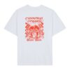 kenny cannibal corpse store merch cannibal corpse x brain dead splatter brain t shirt white