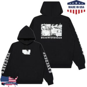 Blackeyepatch Store Merch Initial D Hoodie Black