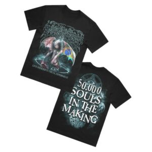 Bring Me The Horizon Shop Merch Store L.I.V.E. In São Paulo Black T-Shirt