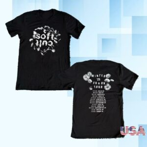 Softcult Shop Merch Store 2025 Uk Eu Winter Tour Dates Unisex T-Shirt