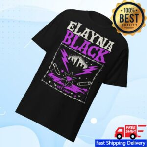 Tna Merch Store Shop Elayna Black Since 2018 T-Shirt