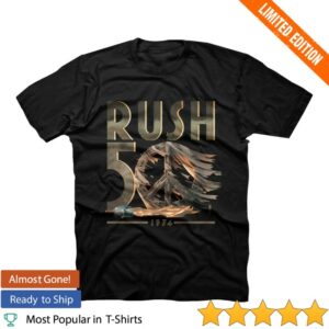 Rush Backstage Store Merch R50 Peace Tee