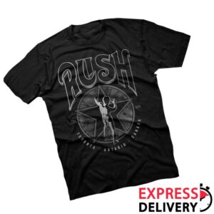 Rush Backstage Store Merch Rush Black Classic Tee