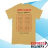 kenny lord huron official store merch cs tour t shirt u