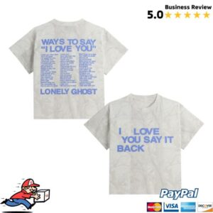 Lonely Ghost Merch Store Lonely Love Relaxed Tee White Camo And Blue