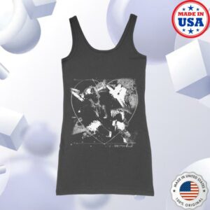 Deadair Merch Store Jr Heart Tank Black