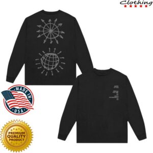 Harry Styles Merch Store Kiss All The Time Disco Occasionally Reflective Print Longsleeve