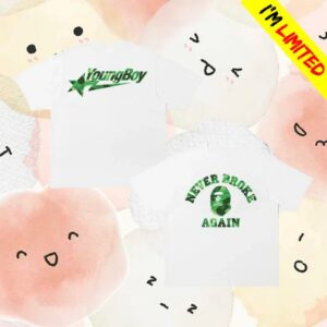 Complex Merch Store Bape X Youngboy Never Broke Again Sta Tee White