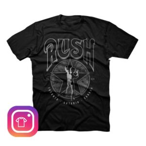 Rush Backstage Merch Store Rush Black Classic Tee