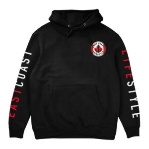 East Coast Lifestyle Merch Store Go Canada Electric Hoodie