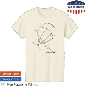 Kung Fu Merch Store Shop Snail Mail Hot Air Balloon T-Shirt