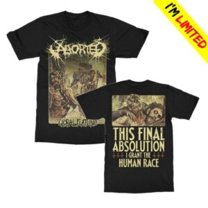 Indiemerchstore Merch Shop Aborted Global Flatline T-Shirt