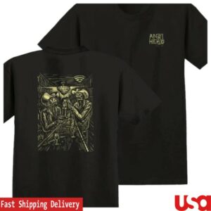 Black Sheep Skate Shop Store Merch Anti Hero Skateboards Absentes T-Shirt Black