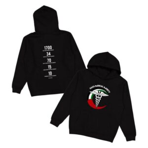 Wear The Peace Merch Store Gaza Medical Hoodie
