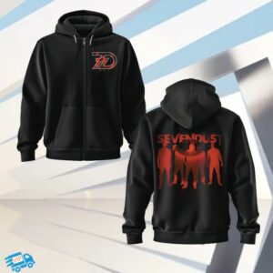 Sevendust Merch Store Sevendust The Band Double Sided Hoodie