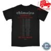 kenny Chimaira Merch Store Ccxvi Event Gray Red T Shirta