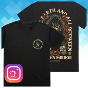 Architects Merch Store Broken Mirror Black T-Shirt