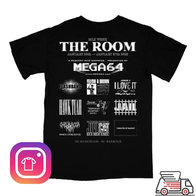 Mega64 Store Merch The Room Shirt 4 kenny mega64 store merch the room shirt