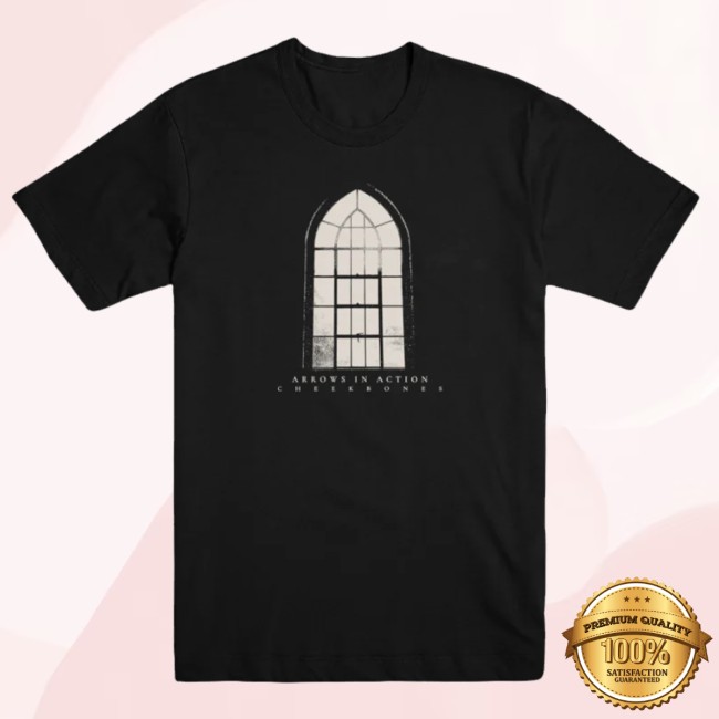 Arrows In Action Store Merch Cheekbones Window Tee Black Arrows In Action Store Merch Cheekbones Window Tee Black